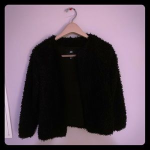 H&M Faux Fur 3/4 Jacket